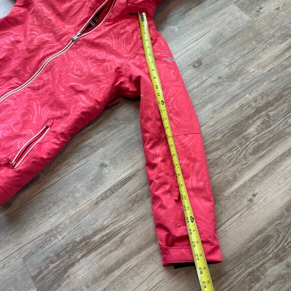 Roxy Girls American Pie Jacket Pink Ski Snowboard Winter Snow Jacket XXL 16 - Picture 8 of 12